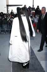 JANET JACKSON Arrives at Thom Browne Fashion Show in New York 02/14/2024