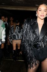 JASMINE SANDERS at LaQuan Smith Fashion Show Afterparty at New York Fashion Week 02/12/2024