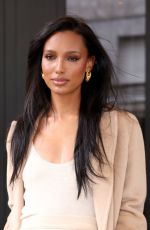 JASMINE TOOKES Leaves Max Mara Fashion Show in Milan 02/22/2024