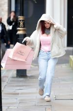JEMMA LUCY Shopping at Agent Provocateur in London 02/19/2024