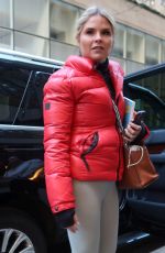 JENNA BUSH Arrives at NBC Studios in New York 02/06/2024