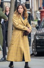JENNA COLEMAN and ANTONIA DESPLAT Out for Lunch in London 02/17/2024