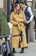 JENNA COLEMAN and ANTONIA DESPLAT Out for Lunch in London 02/17/2024