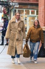 JENNA LYONS and CASS BIRD Out with Their Dog in New York 02/04/2024