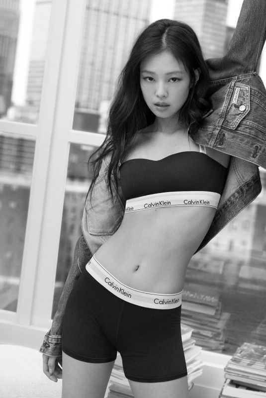 JENNIE for Calvin Klein Spring 2024 Campaign