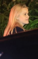 JENNIFER ANISTON, JNNIFER MEYER and REESE WITHERSPOON Out for Dinner in West Hollywood 02/23/2024