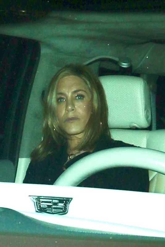 JENNIFER ANISTON, JNNIFER MEYER and REESE WITHERSPOON Out for Dinner in West Hollywood 02/23/2024