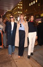 JENNIFER FLAVIN, SISTINE and SOPHIA STALLONE Arrives at Tommy Hilfiger Show at New York Fashion Week 02/09/2024