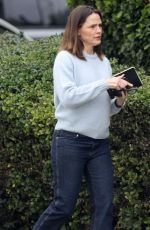 JENNIFER GARNER Arrives at a Meeting in Santa Monica 02/26/2024