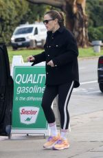 JENNIFER GARNER at a Bus Stop in Los Angeles 02/07/2024