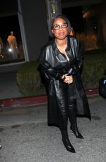 JENNIFER HUDSON Leaves Catch Steak in Los Angeles 02/22/2024