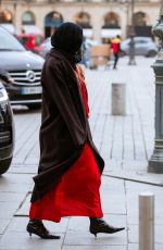 JENNIFER LAWRENCE Arrives at Ritz Hotel in Paris 02/28/2024