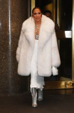 JENNIFER LOPEZ Arrives at SNL Afterparty at Mermaid Oyster Bar in New York 02/03/2024