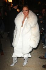 JENNIFER LOPEZ Arrives at SNL Afterparty at Mermaid Oyster Bar in New York 02/03/2024