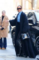 JENNIFER LOPEZ Arrives at The View in New York 02/15/2024