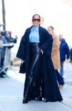 JENNIFER LOPEZ Arrives at The View in New York 02/15/2024