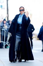 JENNIFER LOPEZ Arrives at The View in New York 02/15/2024