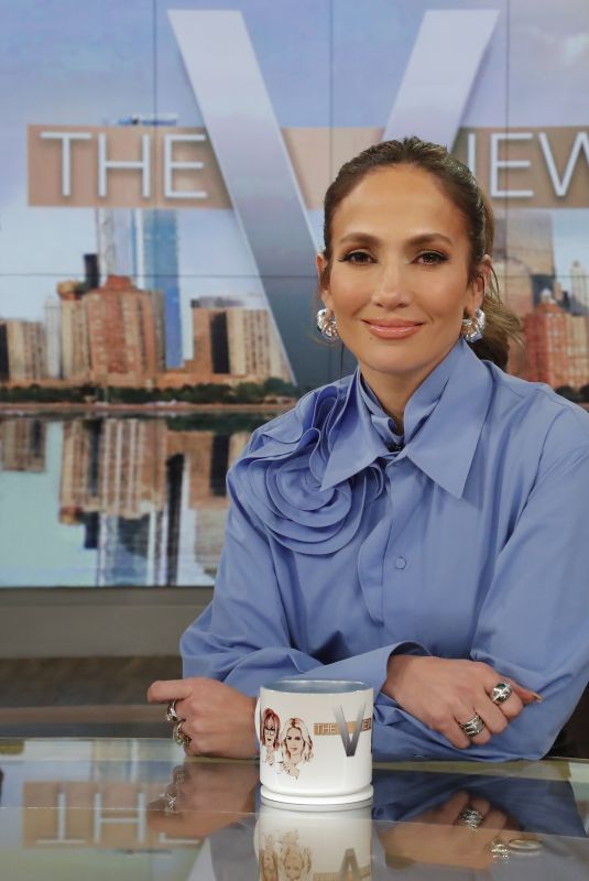 JENNIFER LOPEZ at The View in New York 02/15/2024