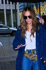JENNIFER LOPEZ Heading to NBC Studios in New York 02/02/2024