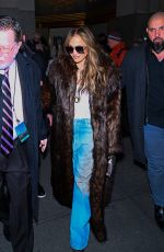 JENNIFER LOPEZ Leaves NBC Studios in New York 02/02/2024