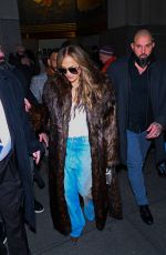JENNIFER LOPEZ Leaves NBC Studios in New York 02/02/2024