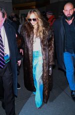 JENNIFER LOPEZ Leaves NBC Studios in New York 02/02/2024