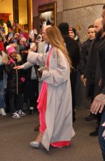 JENNIFER LOPEZ Leaves Tonight Show Starring Jimmy Fallon in New York 02/16/2024