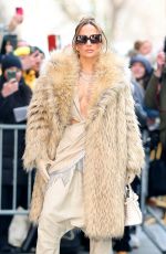JENNIFER LOPEZ Promotes Her Billboard in Times Square in New York 02/15/2024