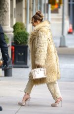 JENNIFER LOPEZ Promotes Her Billboard in Times Square in New York 02/15/2024