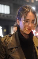 JESSICA ALBA Arrives at Palazzo Parigi in Milan 02/22/2024