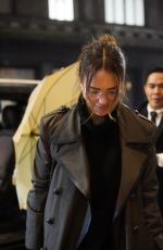 JESSICA ALBA Arrives at Palazzo Parigi in Milan 02/22/2024