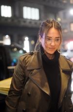 JESSICA ALBA Arrives at Palazzo Parigi in Milan 02/22/2024