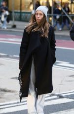 JESSICA BIEL Out and About in New York 02/02/2024