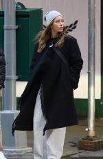 JESSICA BIEL Out and About in New York 02/02/2024