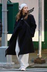 JESSICA BIEL Out and About in New York 02/02/2024