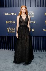 JESSICA CHASTAIN at 30th Annual Screen Actors Guild Awards in Los Angeles 02/24/2024