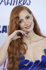 JESSICA CHASTAIN at Film Independent Spirit Awards in Santa Monica 02/25/2024