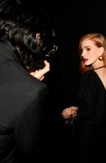 JESSICA CHASTAIN at Gucci Ancora Party at New York Fashion Week 02/10/2024