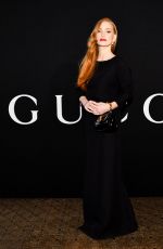 JESSICA CHASTAIN at Gucci Ancora Party at New York Fashion Week 02/10/2024