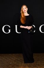 JESSICA CHASTAIN at Gucci Ancora Party at New York Fashion Week 02/10/2024
