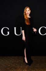 JESSICA CHASTAIN at Gucci Ancora Party at New York Fashion Week 02/10/2024