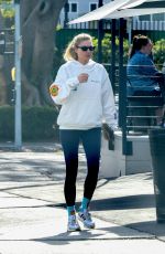 JESSICA HART Out for Lunch in Los Angeles 02/03/2024