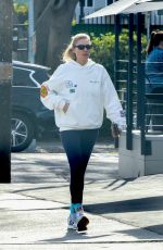 JESSICA HART Out for Lunch in Los Angeles 02/03/2024