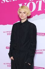 JESSIE BUCKLEY at Wicked Little Letters - Scandaleusement Votre Premiere at Drugstore Publicis Cinema in Paris 02/14/2024