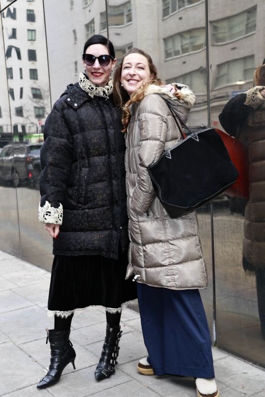 JILL KARGMAN and SOPHIE VON HASELBERG Out in New York 02/01/2024