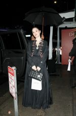 JILLIAN BANKS Leaves Dior Exclusive Party in Beverly Hills 02/06/2024