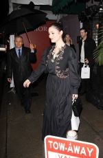 JILLIAN BANKS Leaves Dior Exclusive Party in Beverly Hills 02/06/2024