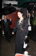 JILLIAN BANKS Leaves Dior Exclusive Party in Beverly Hills 02/06/2024