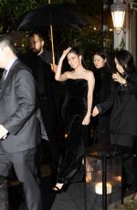 JISOO Arrives at Cartier 100th Anniversary Dinner in Paris 02/07/2024
