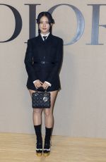 JISOO at Christian Dior Fashion Show at Paris Fashion Week 02/27/2024